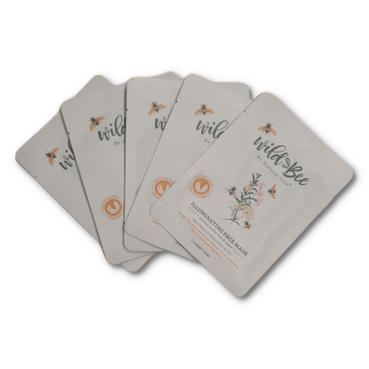 Wild Bee Face Mask Pack 5