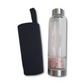 Rose Quartz Crystal Water Bottle