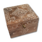 Medium Flower Square Wood Box