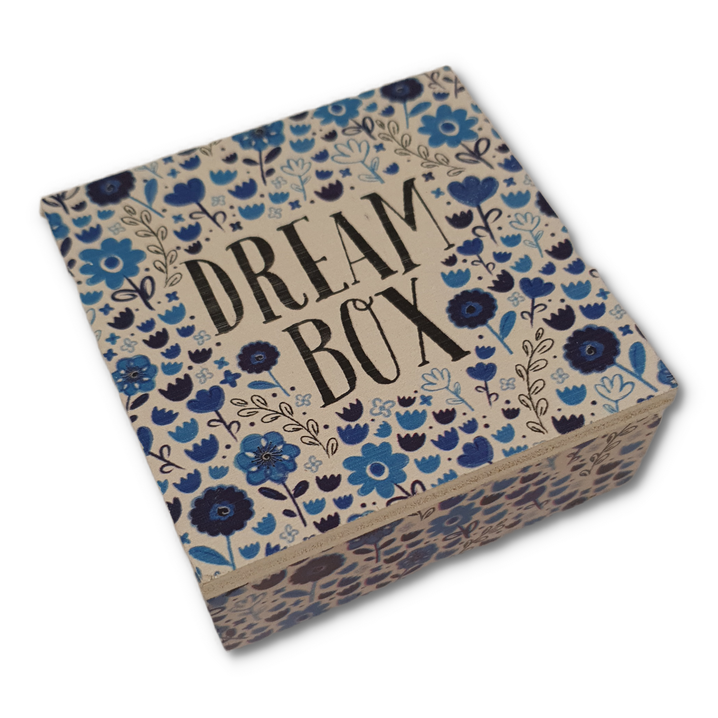 Dream Box Blue White